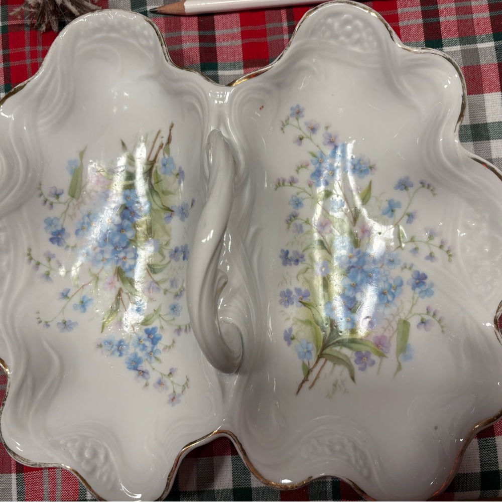 Vintage Royal Albert relish dish